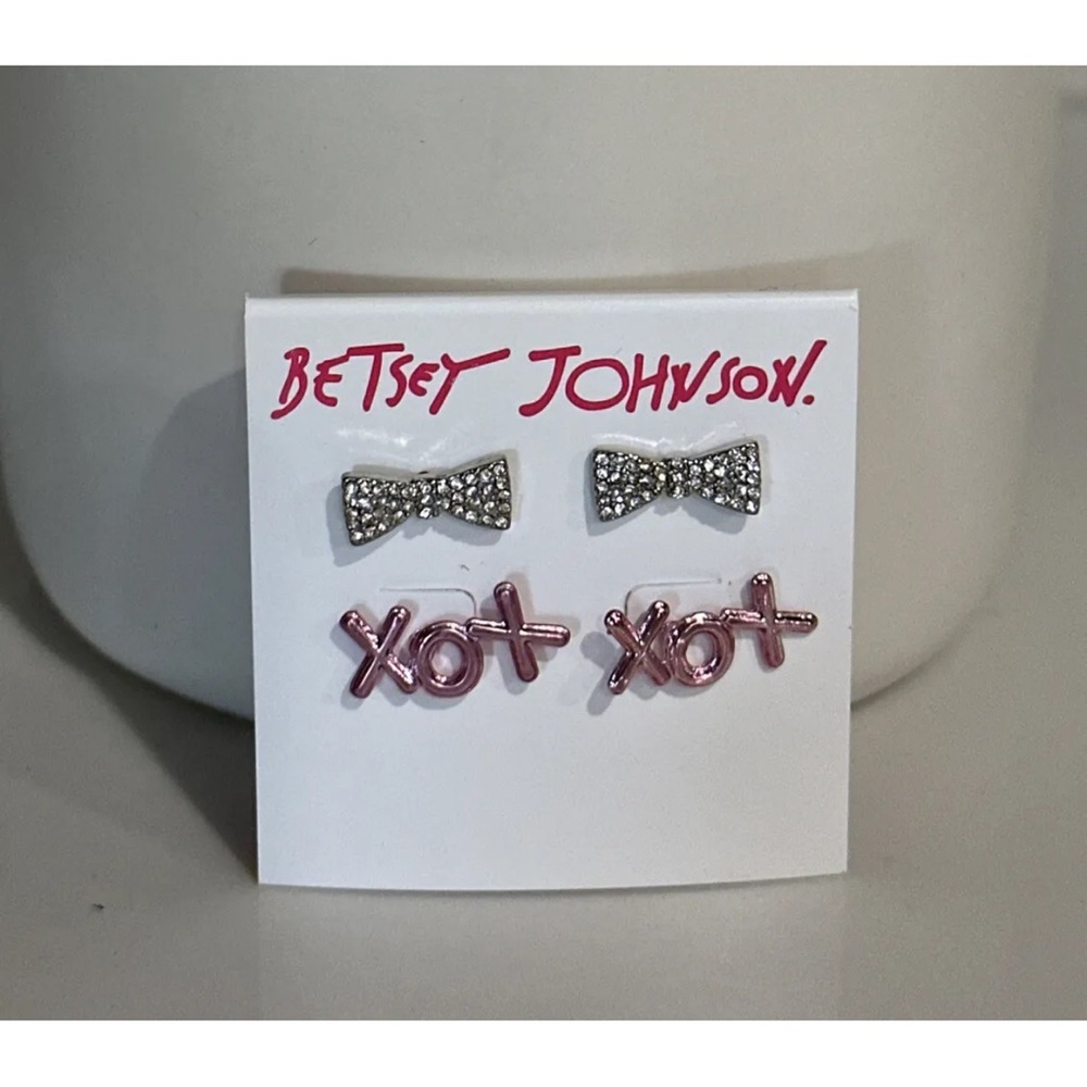 Betsey Johnson XOX Crawler Earrings